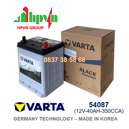 BÌNH ẮC QUY VARTA 54087 (12V-40AH)