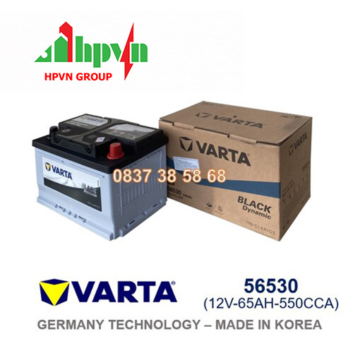 BÌNH ẮC QUY VARTA 56530 (12V-65AH)