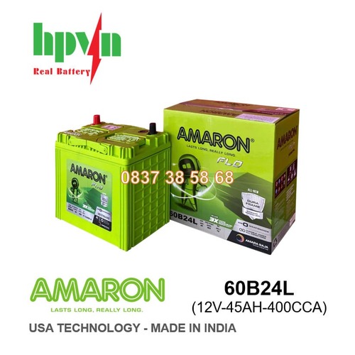 ẮC QUY AMARON 60B24L(12V - 45AH)