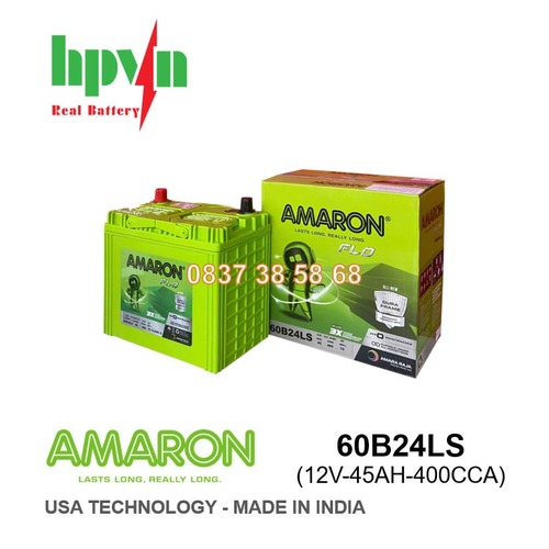 ẮC QUY AMARON 60B24LS (12V - 45AH)