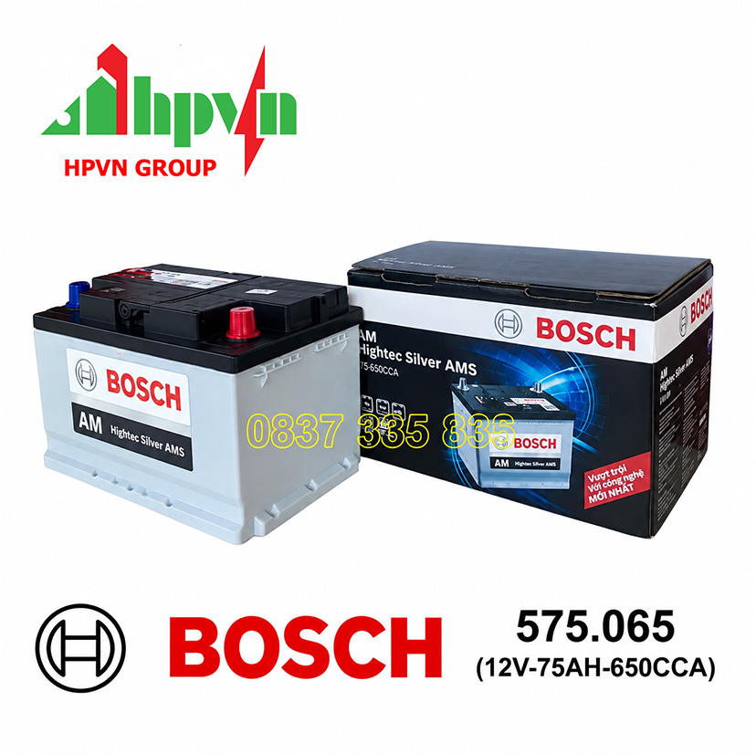 ẮC QUY BOSCH HIGHTEC AMS 575.065 (12V-75AH)