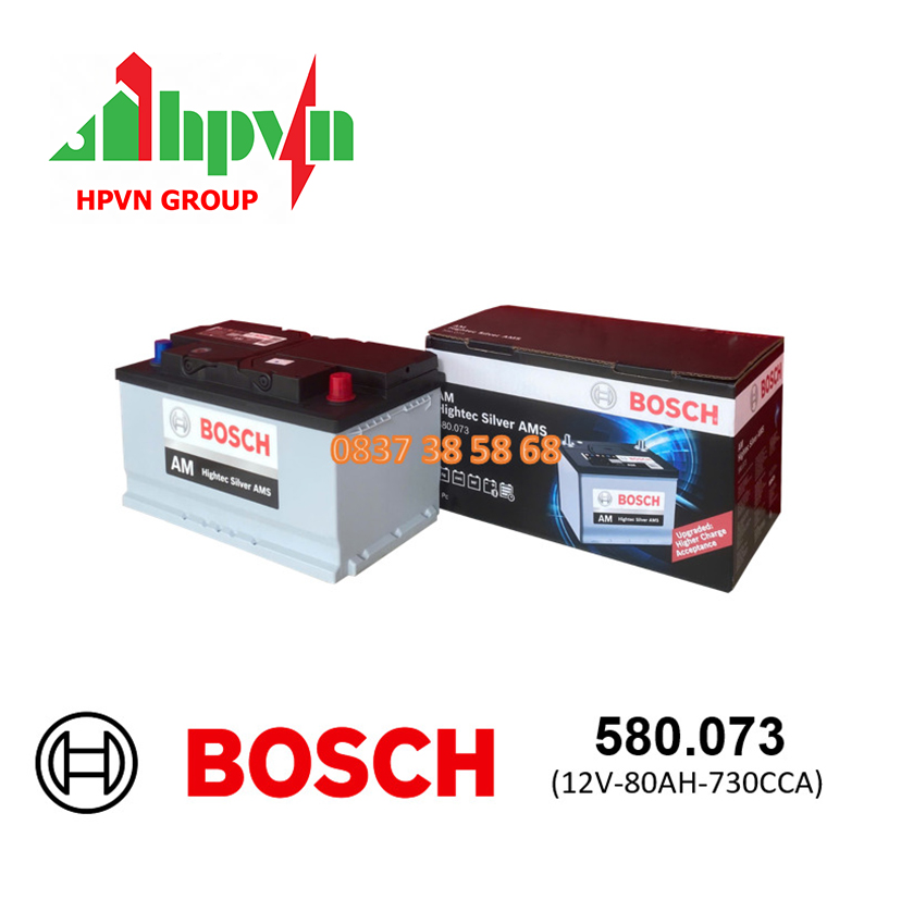ĂC QUY BOSCH 580.073 (12V-80AH)