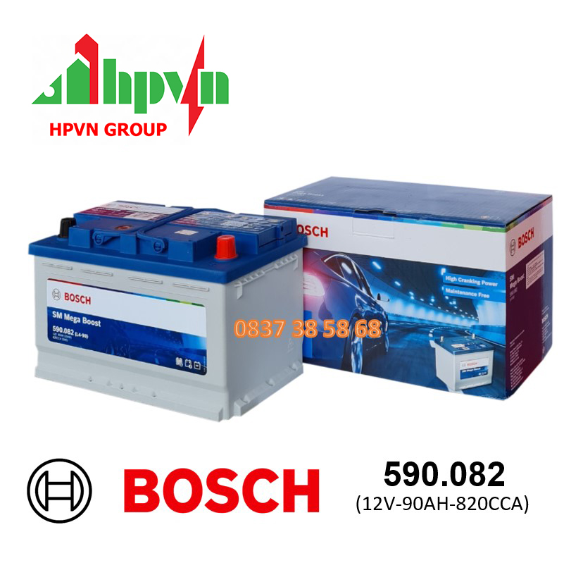 ĂC QUY BOSCH 590.082 (12V-90AH)