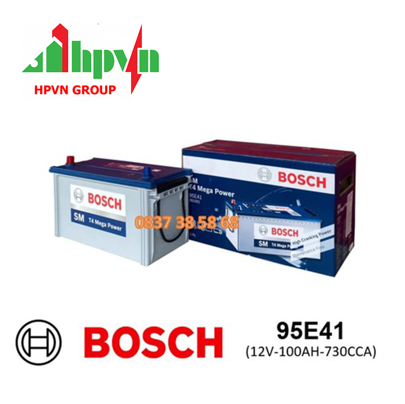 ẮC QUY BOSCH 95E41R (12V-100AH)