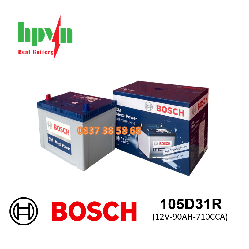 ĂC QUY BOSCH 105D31R(12V-90AH)