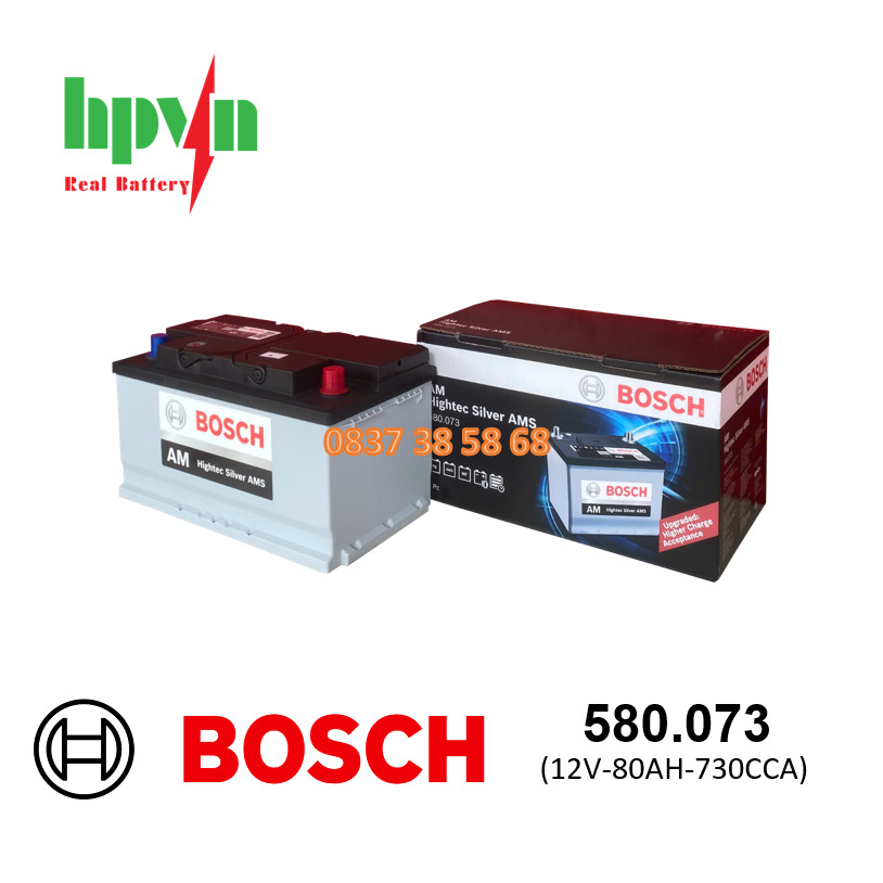 ĂC QUY BOSCH 580.073 (12V-80AH)