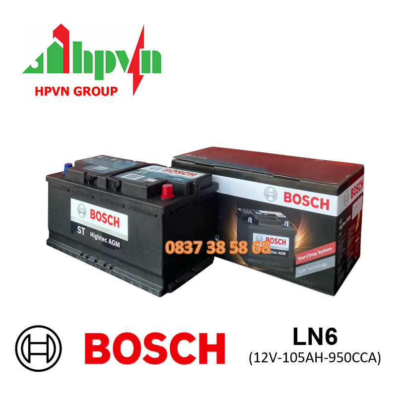 ẮC QUY BOSCH LN6 (12V-105AH)