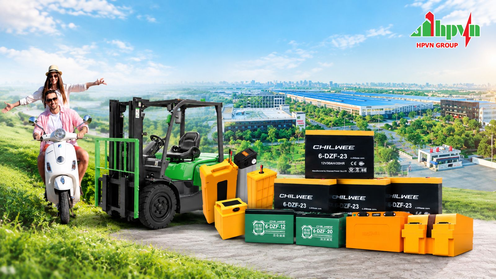 Chilwee là thương hiệu ắc quy nổi tiềng đến từ Trung Quốc 