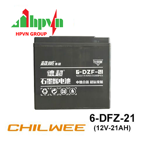 Ắc Quy Chilwee 6-DZF-21 (12V-21Ah)