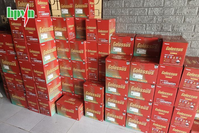 Ắc quy Colossus giá bao nhiêu? 