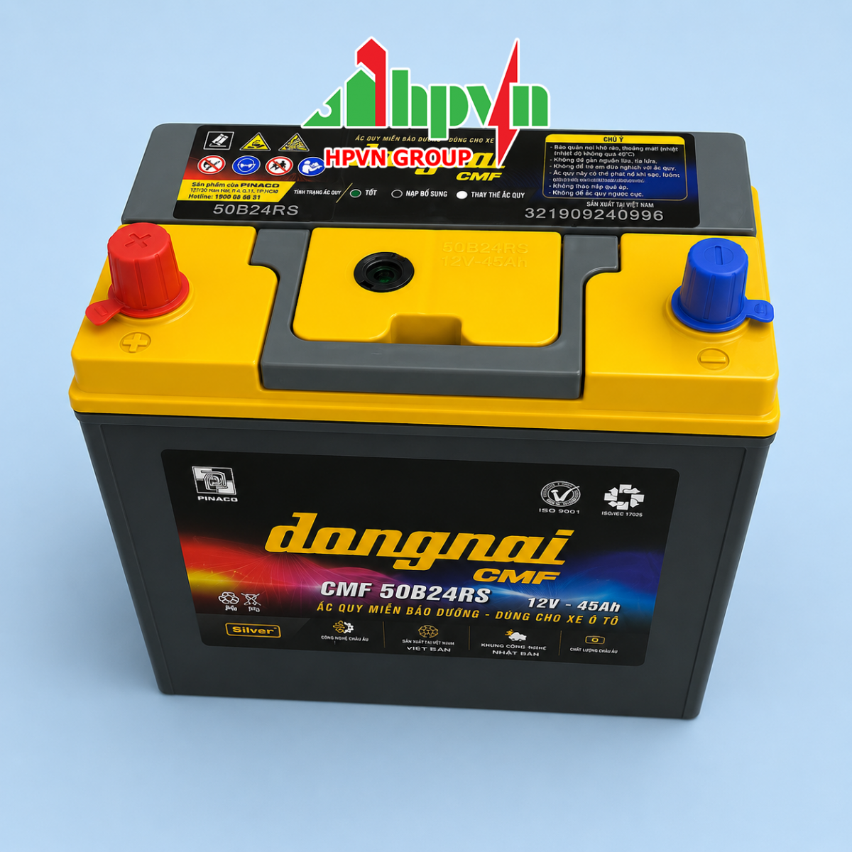 Bình ắc quy Đồng Nai cho xe Vinfast VF5 