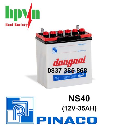BÌNH ẮC QUY ĐỒNG NAI NS40 (12V-35AH)