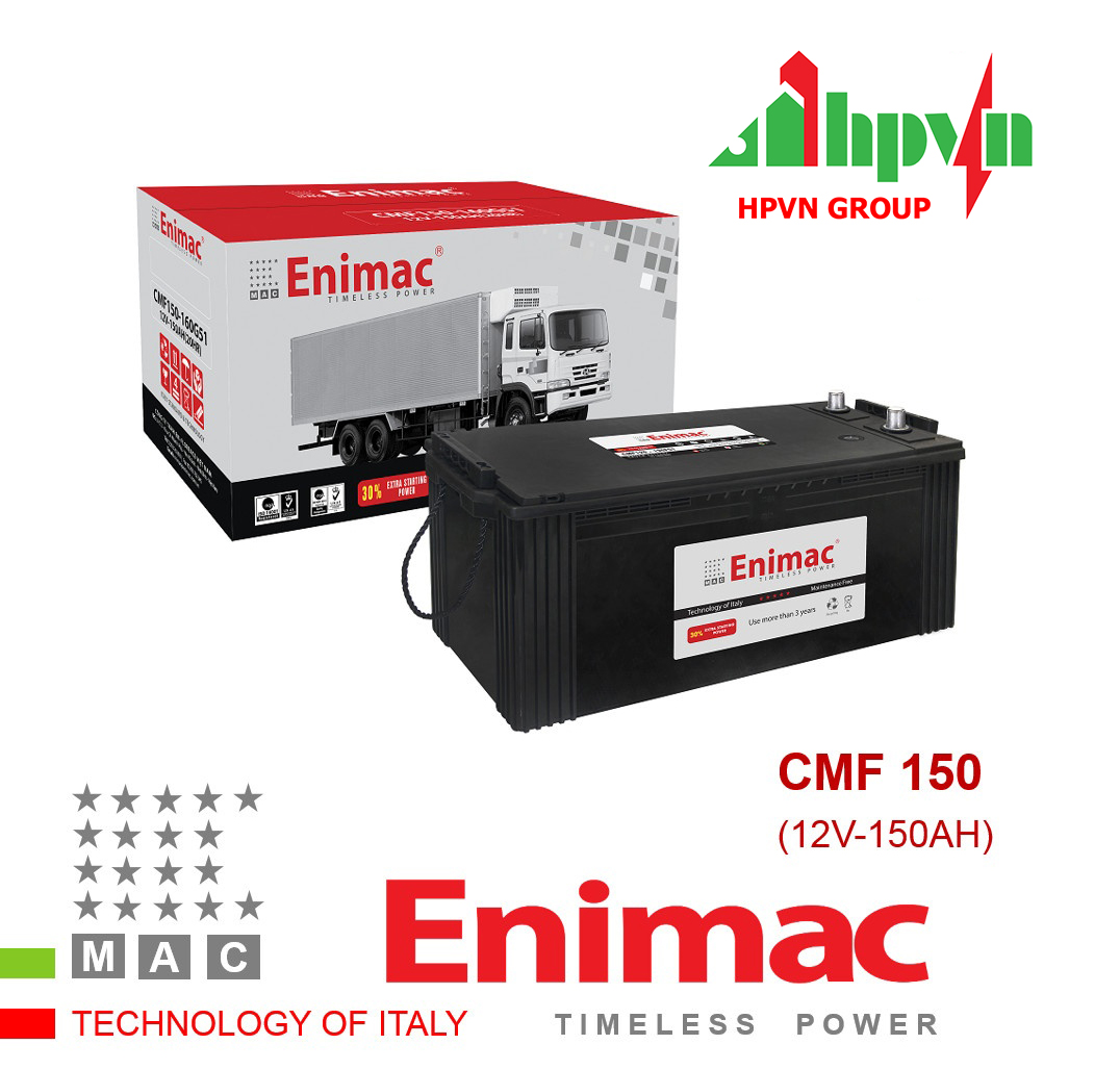 BÌNH ẮC QUY ENIMAC CMF 150 (12V-150AH)