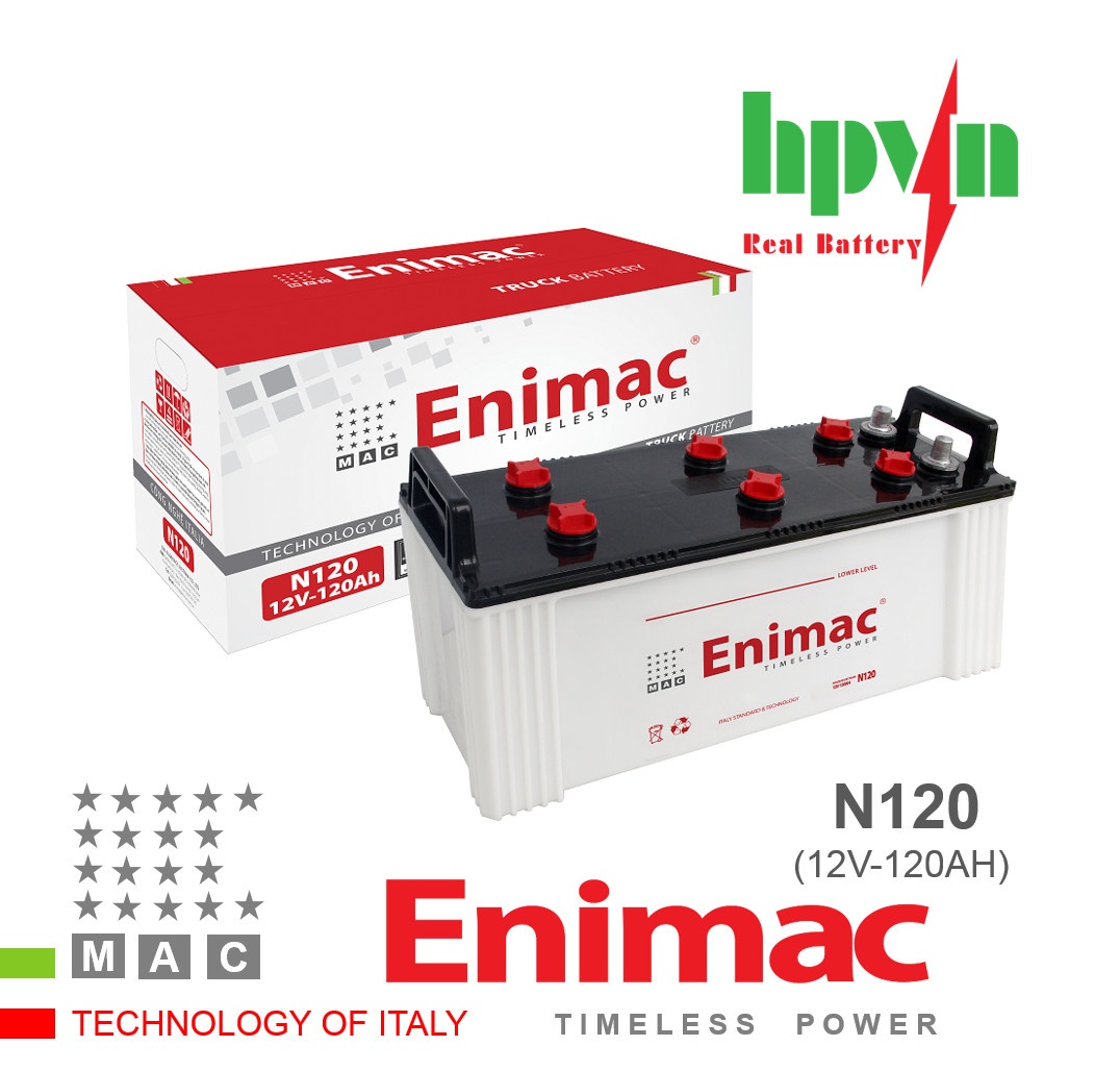 BÌNH ẮC QUY ENIMAC N120 (12V-120AH)