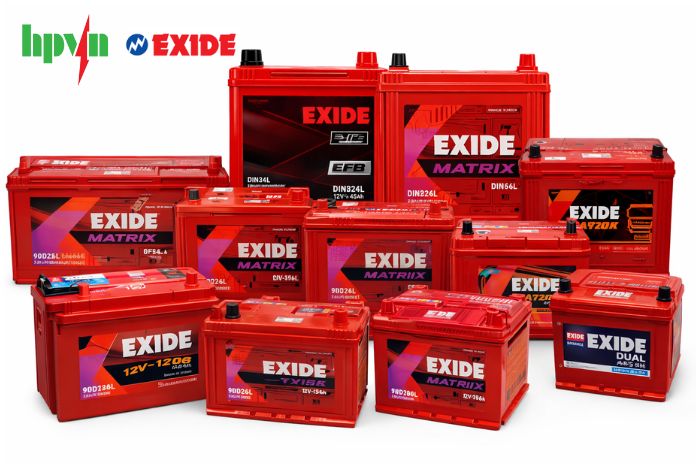 Thương hiệu ắc quy Exide 