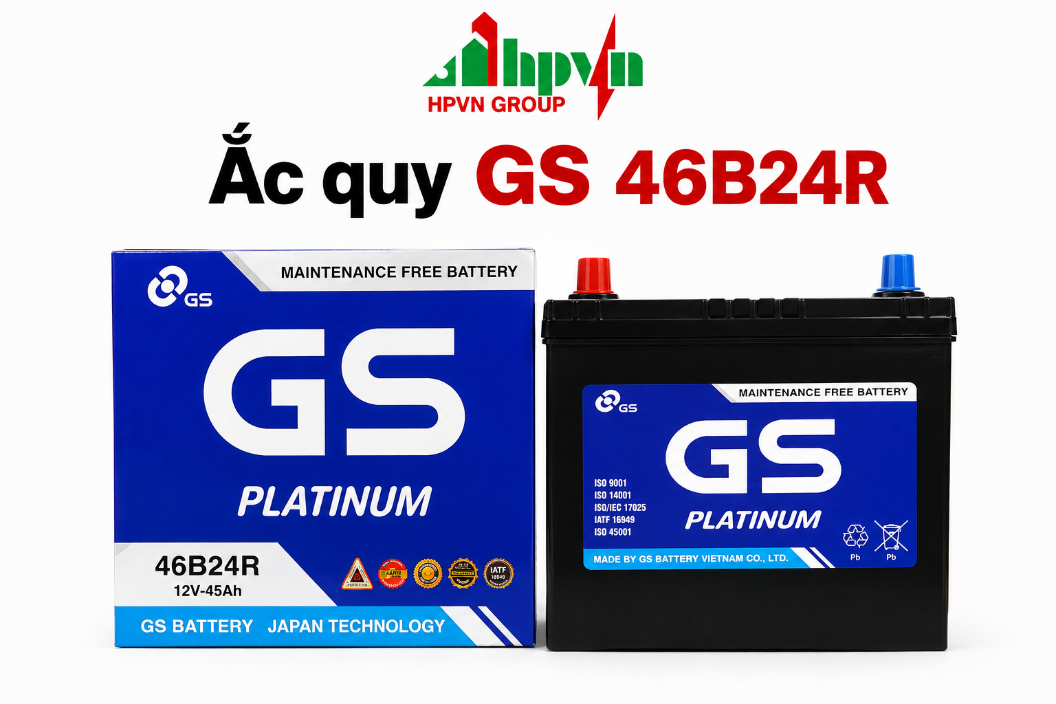 Bình ắc quy xe Vinfast VF6