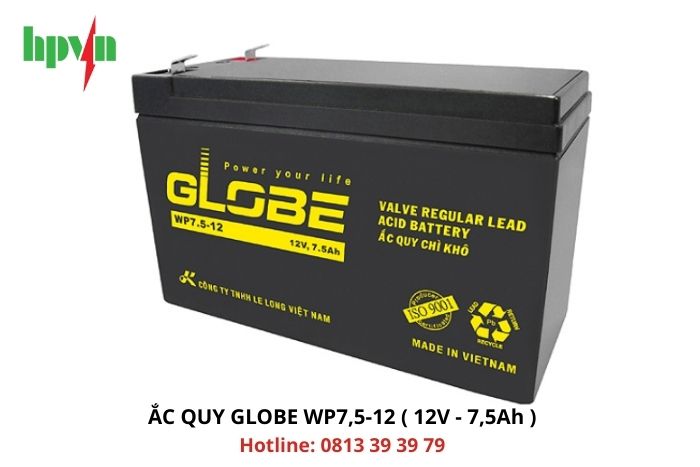 Ắc quy VRLA AGM Globe