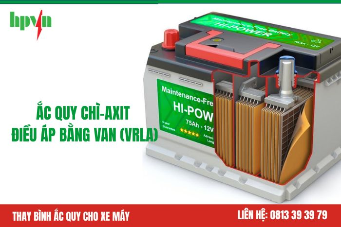 Ắc quy khô là ắc quy kín khí sử dụng công nghệ VRLA 
