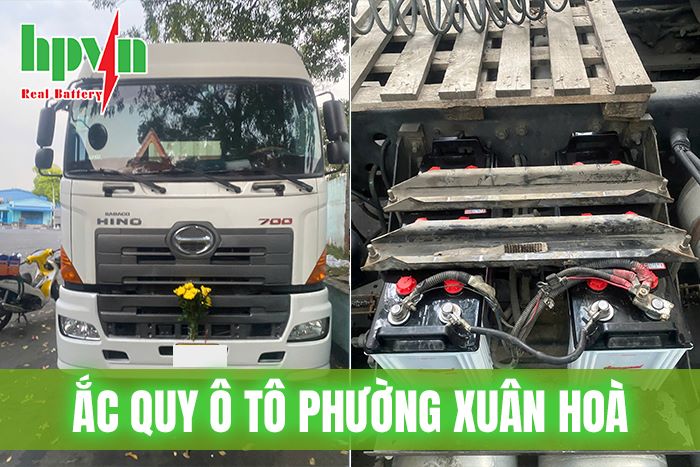 Thay Bình Ắc Quy Ô Tô Chính Hãng Tại Phường Xuân Hòa, TP.HCM