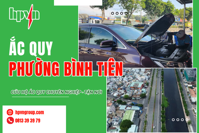 Ắc quy phường Bình Tiên chính hãng