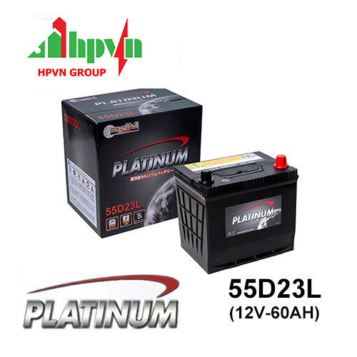 Ắc Quy Platinum 55D23L (12V-60Ah)