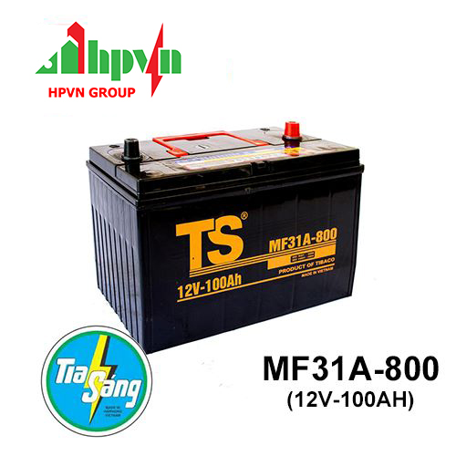 Ắc Quy Tia Sáng MF31A-800 (12V-100Ah)
