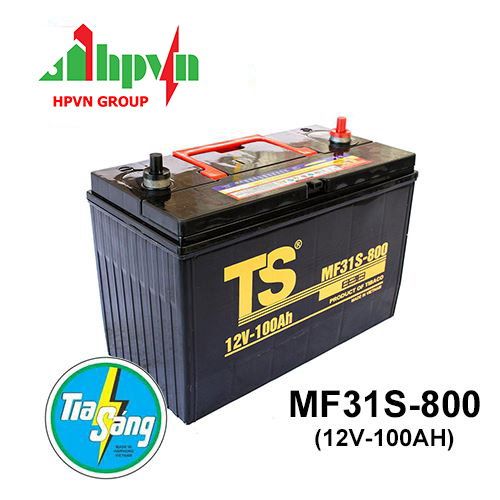 Ắc Quy Tia Sáng MF31S-800 (12V-100Ah)