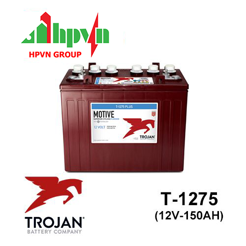 Ắc Quy Trojan T-1275 (12V-150Ah)