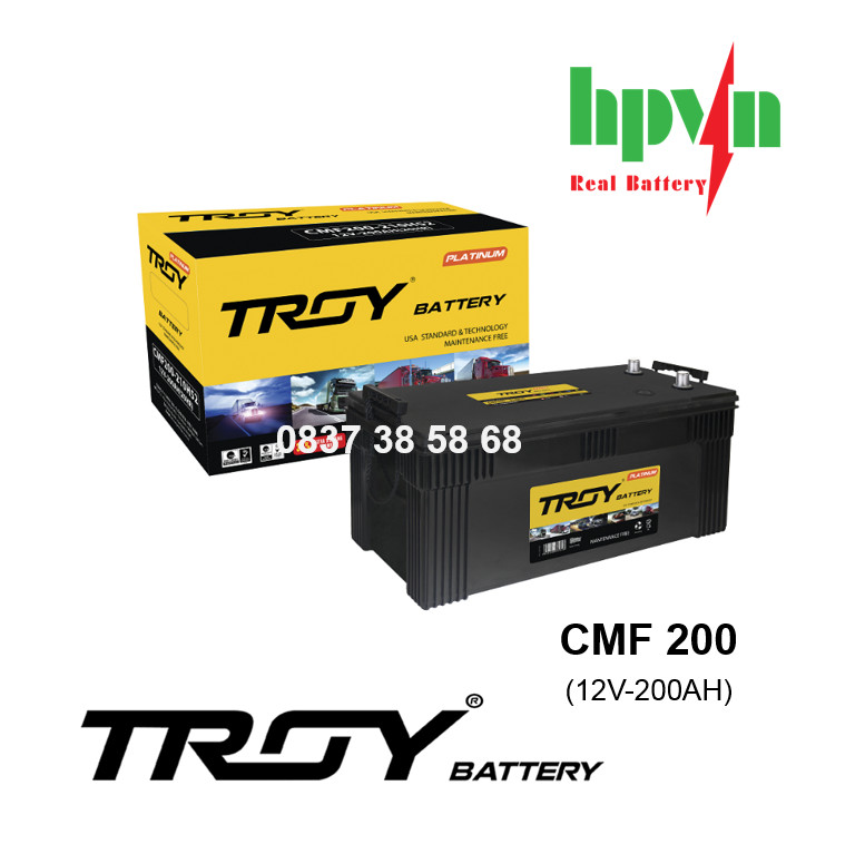 BÌNH ẮC QUY TROY CMF 200 (12V-200AH)