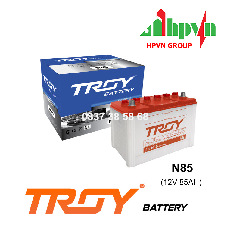 BÌNH ẮC QUY TROY N85 (12v-85AH)