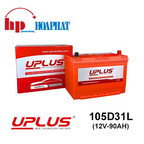 Ắc Quy Uplus 105D31L (12V-90Ah)