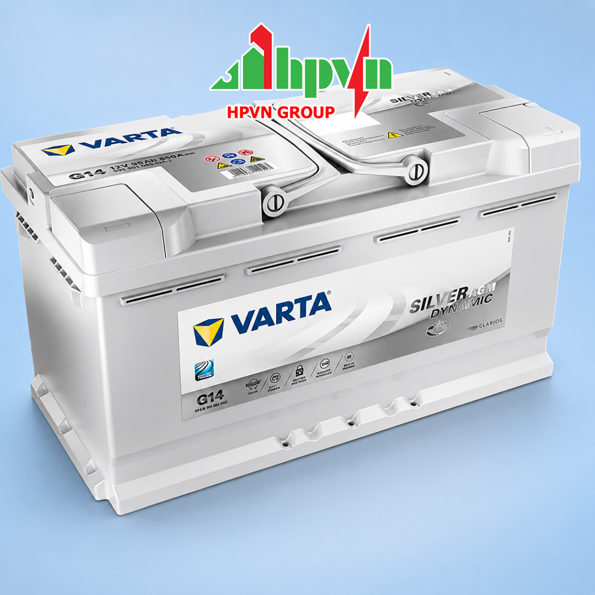 Varta AGM LN4 580901080