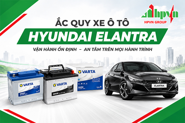 Thay Bình Ắc Quy Hyundai Elantra: Những Thông Số Cần Biết