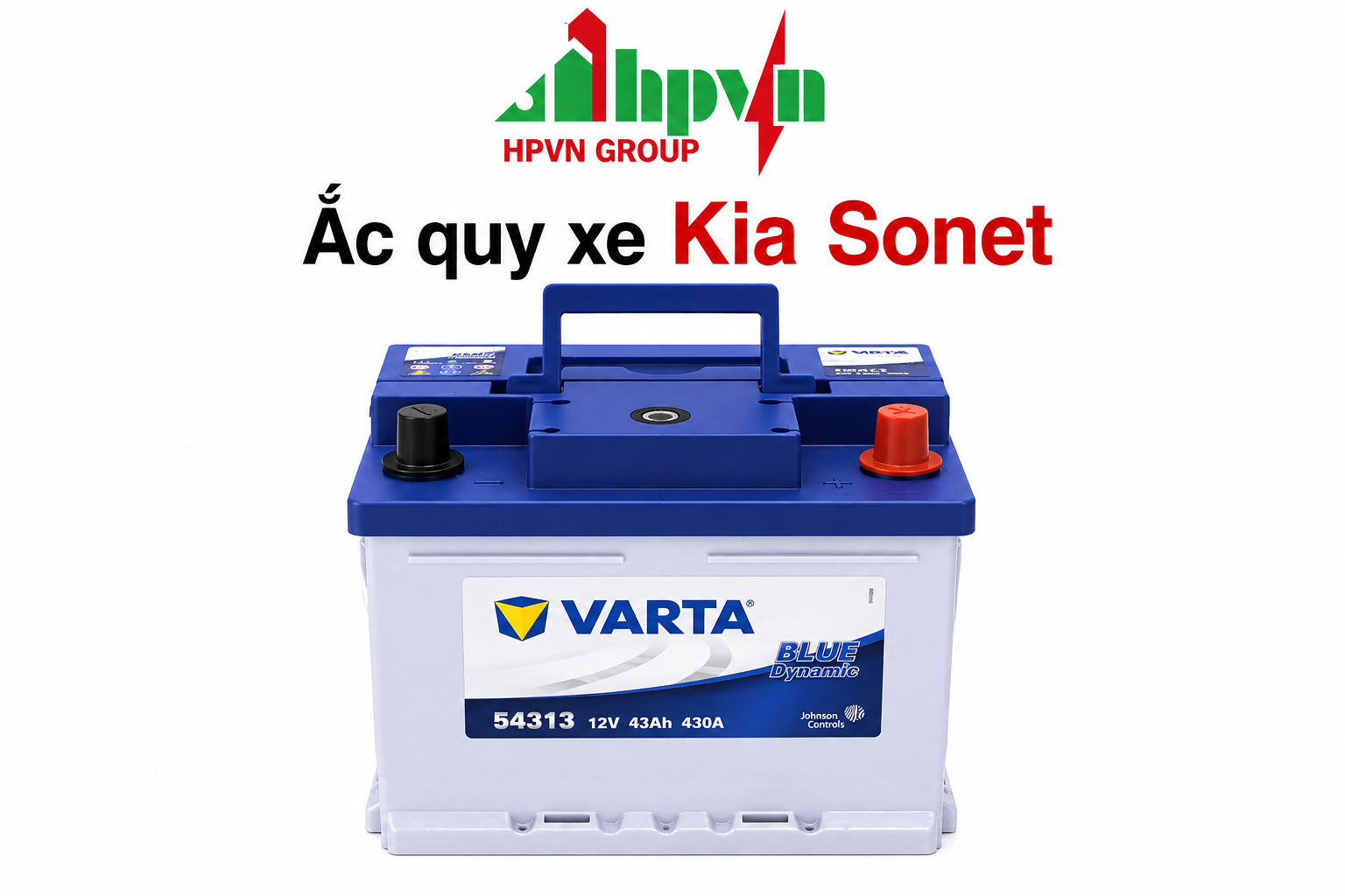 Bình ắc quy xe Kia Sonet