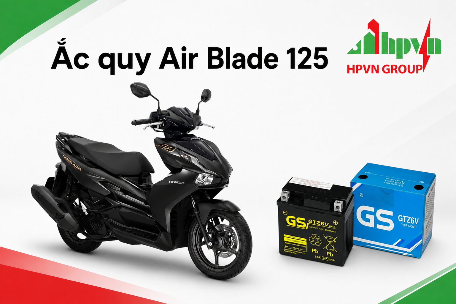 Bình ắc quy cho xe Air Blade 125