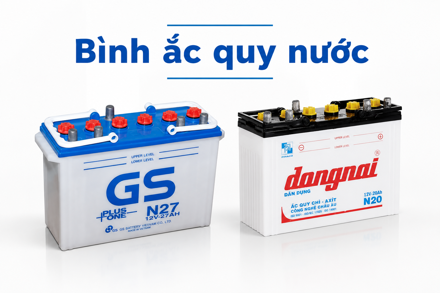 Bình ắc quy nước 