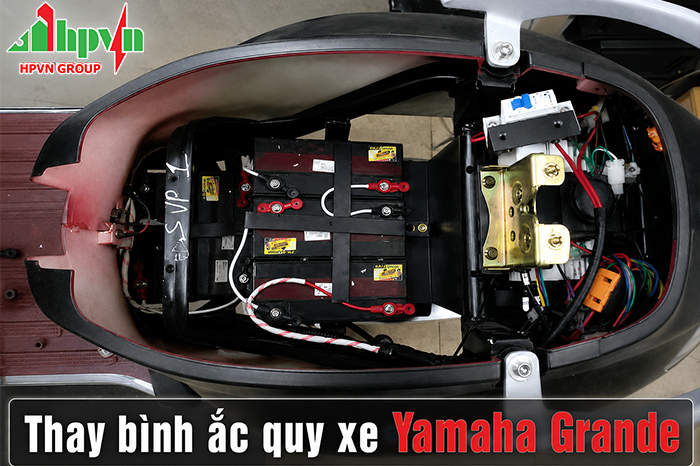 Khi nào thay bình ắc quy cho xe Yamaha Grande
