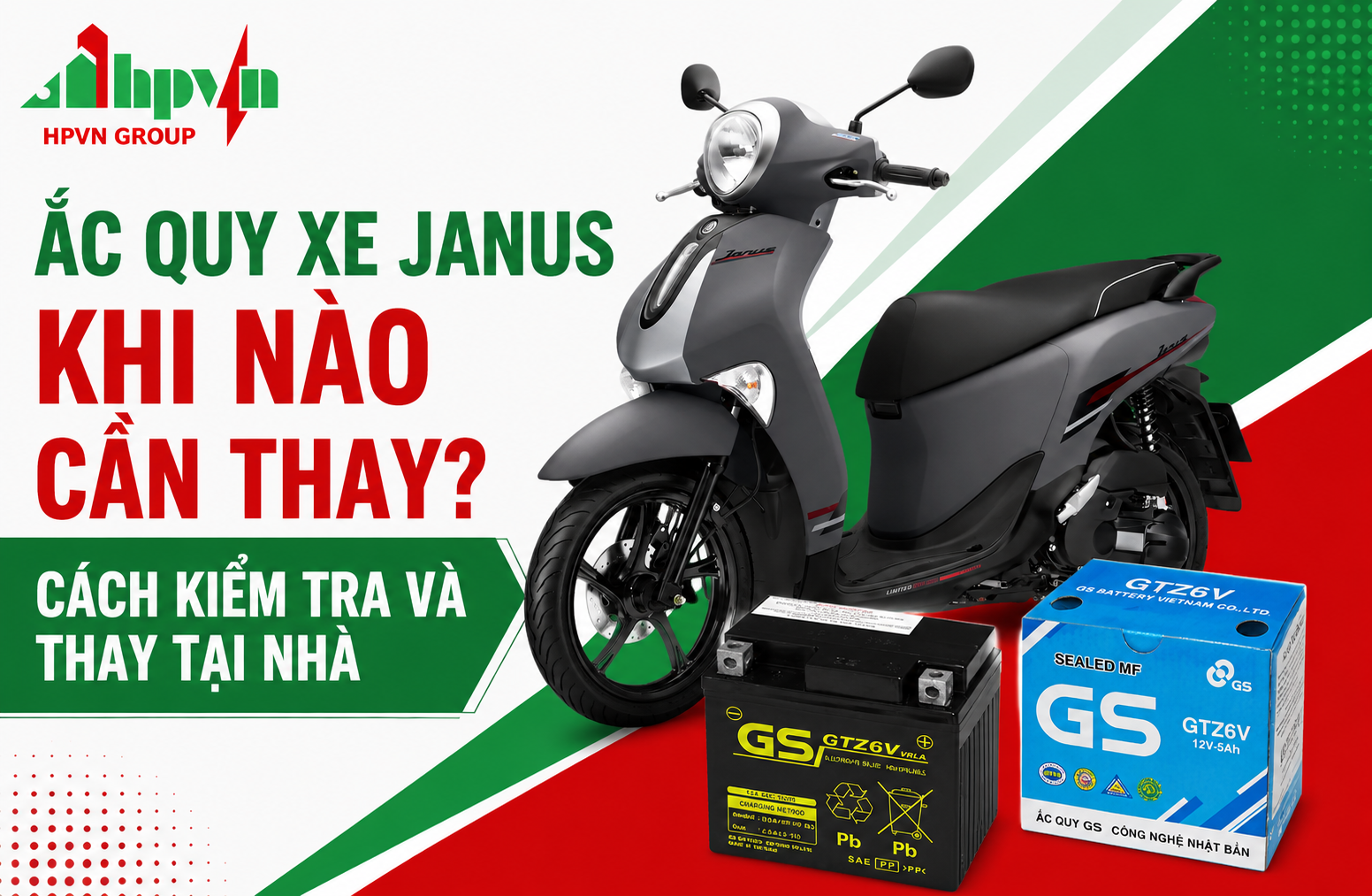 Ắc Quy Xe Yamaha Janus Khi Nào Cần Thay?