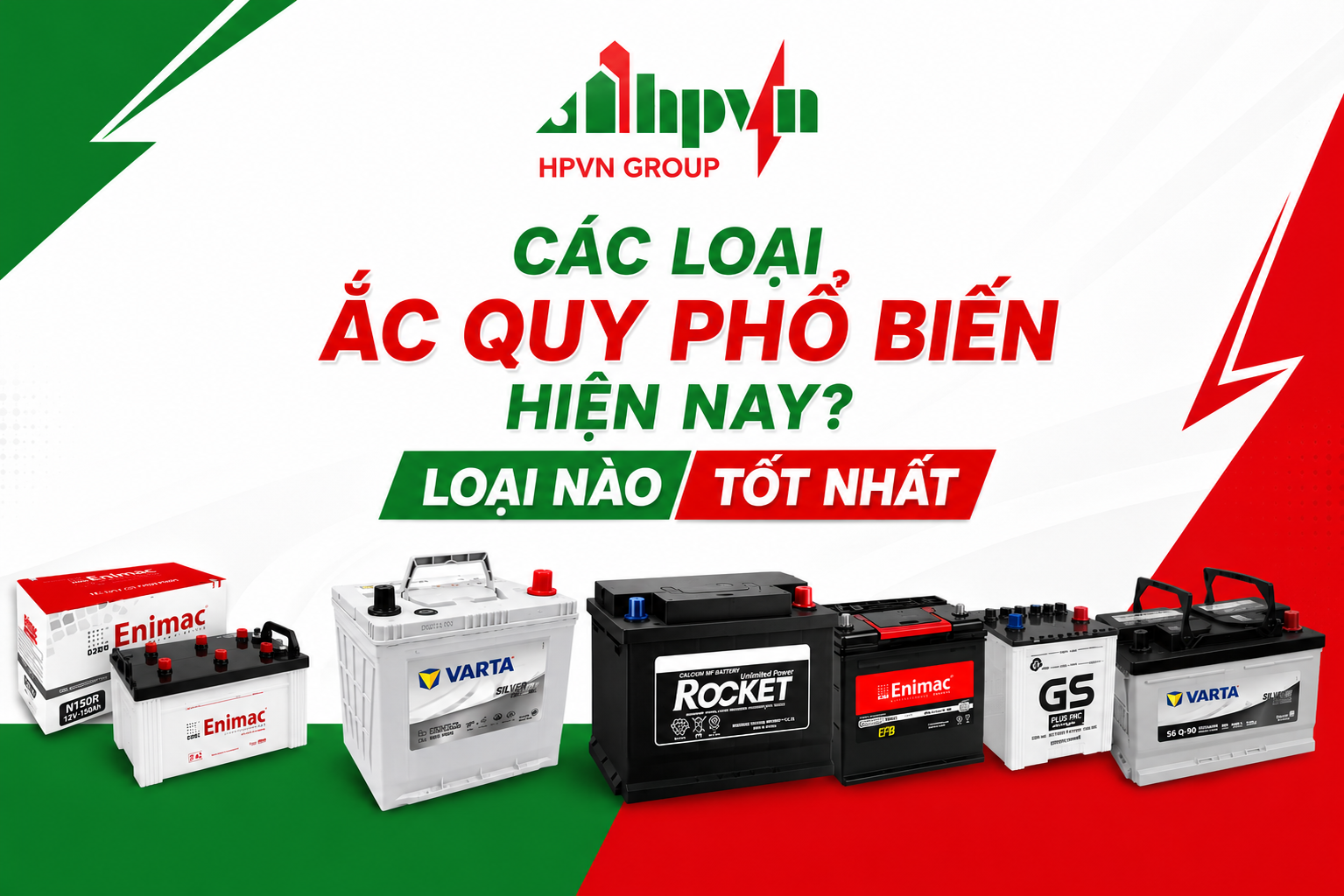  Các Loại Ắc Quy Phổ Biến Hiện Nay: Phân Biệt & Hướng Dẫn Sử Dụng