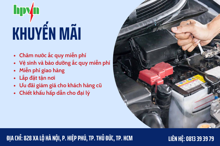 Ắc quy chính hãng