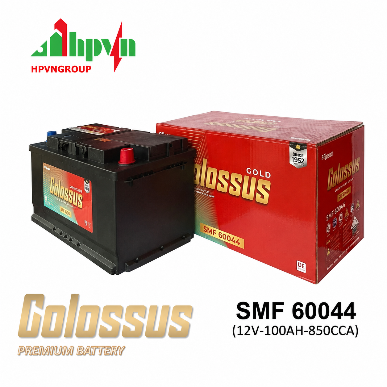 ẮC QUY COLOSSUS SMF 60044 (12V-100AH)