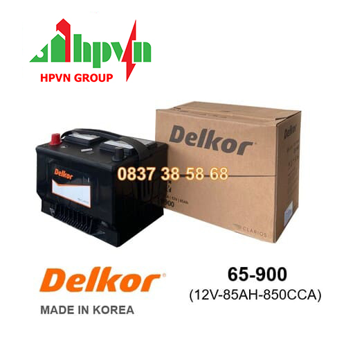 BÌNH ẮC QUY DELKOR 65-900 (12V-85AH)