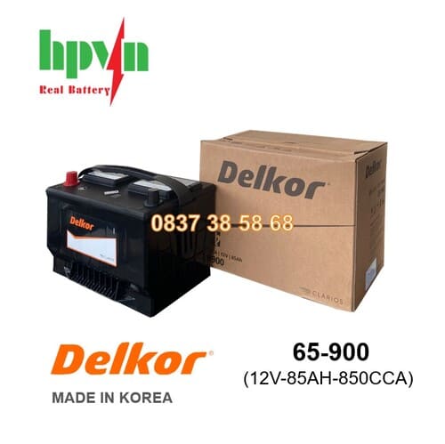 BÌNH ẮC QUY DELKOR 65-900 (12V-85AH)