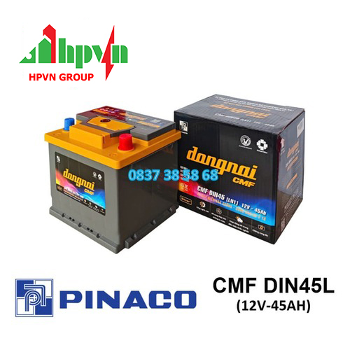 Bình Ắc Quy Đồng Nai CMF DIN45L(12V - 45AH)