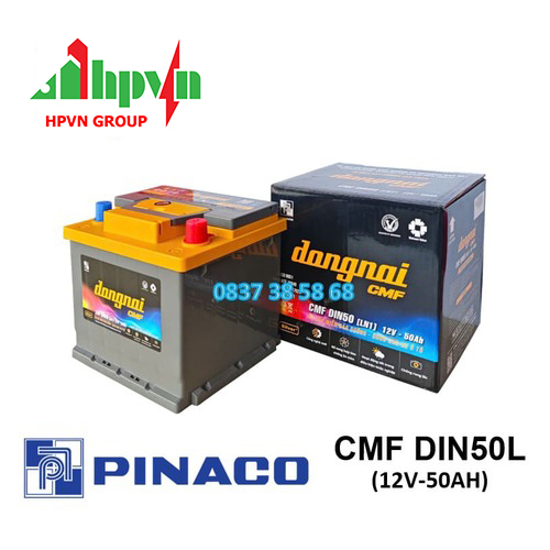 Bình Ắc Quy Đồng Nai CMF DIN50L(12V - 50AH)