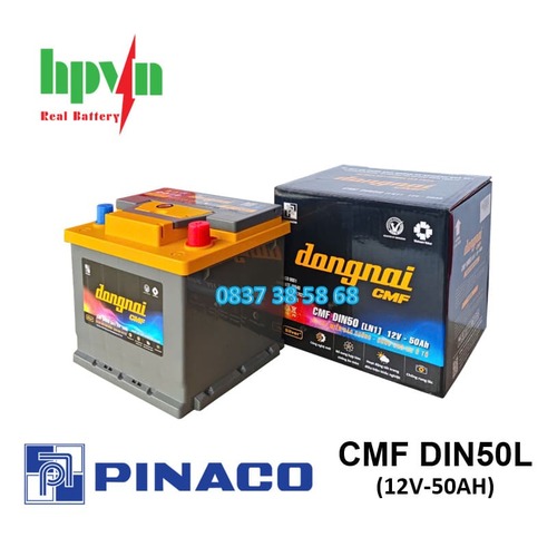 Bình Ắc Quy Đồng Nai CMF DIN50L(12V - 50AH)