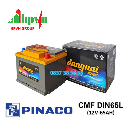 Bình Ắc Quy Đồng Nai CMF DIN65L(12V - 65AH)