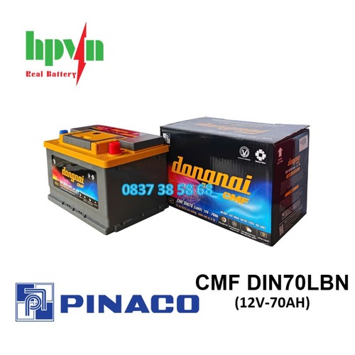 Bình Ắc Quy Đồng Nai CMF DIN70LBN(12V - 70AH)