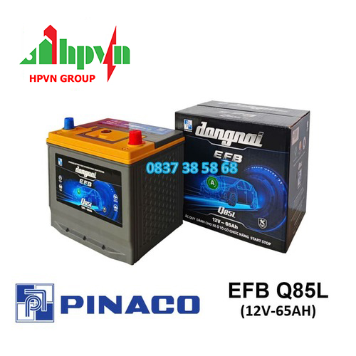 Bình Ắc Quy Đồng Nai EFB Q85(12V - 65Ah)