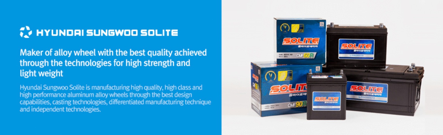 Ắc quy Solite chính hãng Hàn Quốc